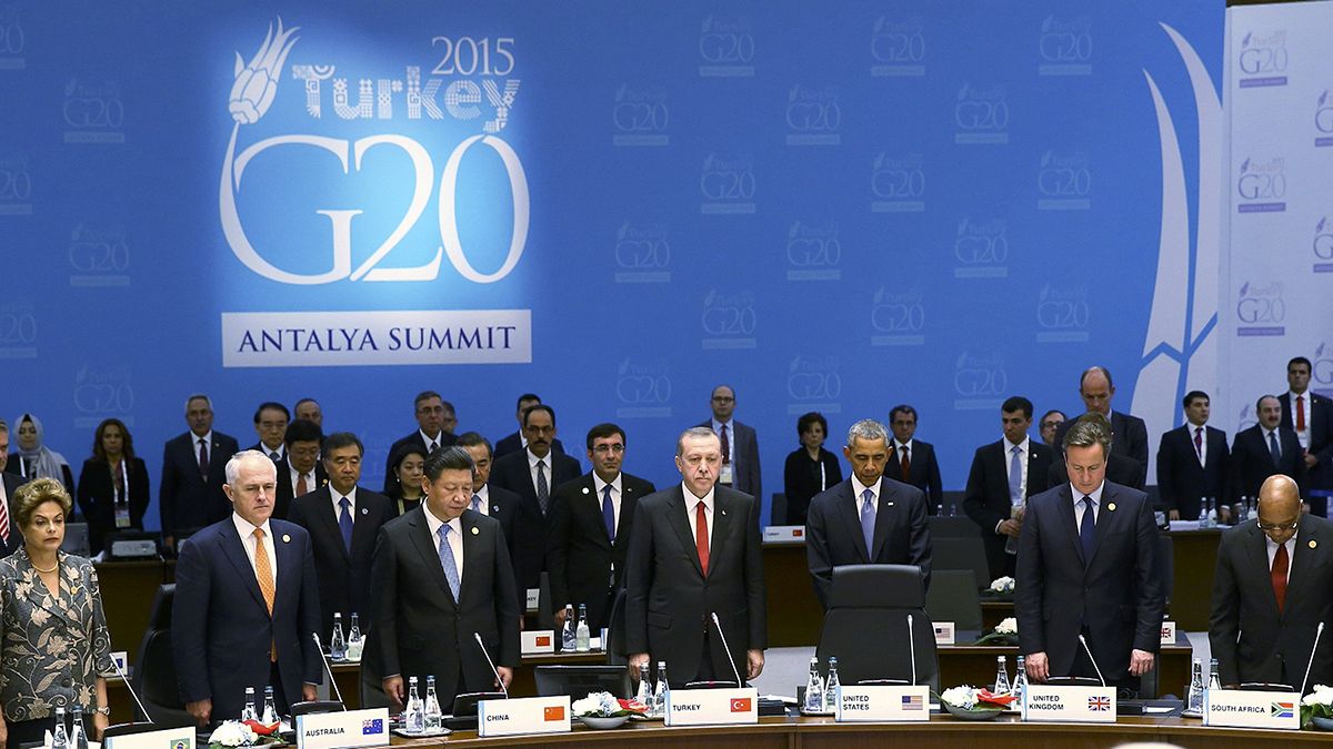 Terrorismo e Síria no "menu" do G20