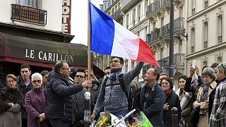 وحشت مردم در میدان «جمهوری» پاریس بدنبال پرتاب ترقه