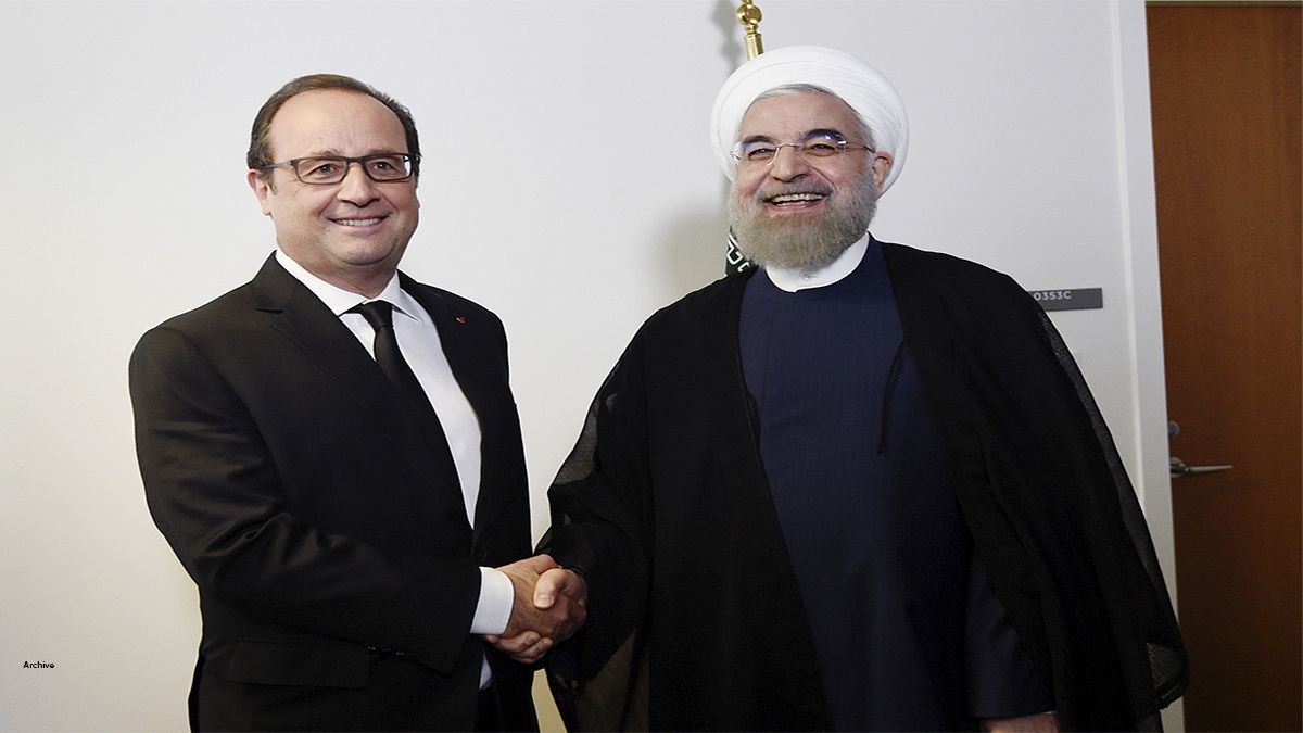 روحانی: آماده همکاری امنیتی و اطلاعاتی با فرانسه در مبارزه با تروریسم هستیم