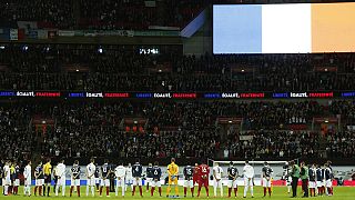 همبستگی انگلستان و فرانسه در زمین فوتبال