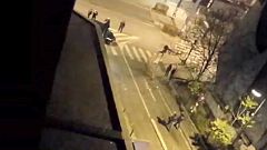 Egy szemtanú videója a szerdai rendőri akcióról