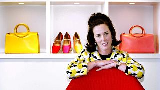 Image: KATE SPADE POSE WITH HANDBAGS