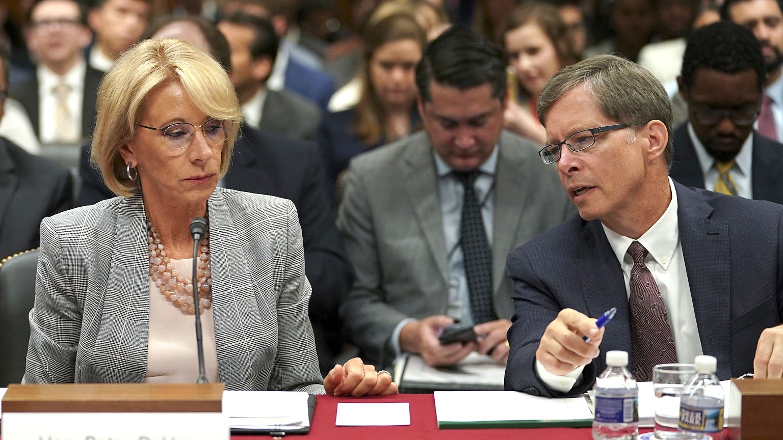 Image: Betsy DeVos, Bill Cordes