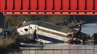 Excessive speed caused deadly train derailment in France