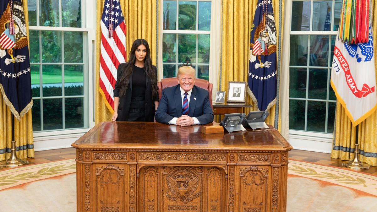 Image: Kim Kardashian, Donald Trump