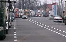 ترافیک سنگین در مرز رومانی با اجرای قوانین جدید کنترل مرزی اروپا