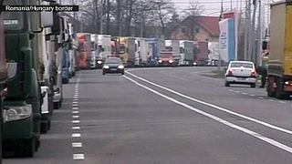 ترافیک سنگین در مرز رومانی با اجرای قوانین جدید کنترل مرزی اروپا