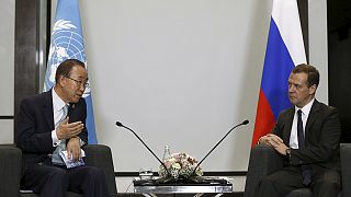 Ban Ki-moon insta a Estados Unidos y Rusia a entenderse en su lucha contra Daesh