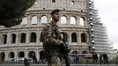 Terör saldırıları sonrası Roma'da güvenlik önlemleri arttırıldı