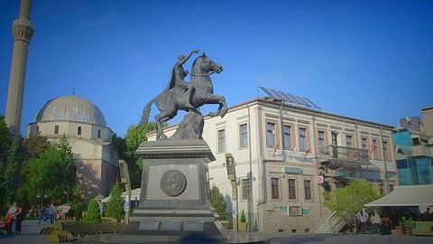 Macedonian Postcards: Sirok Sokak Street, Bitola