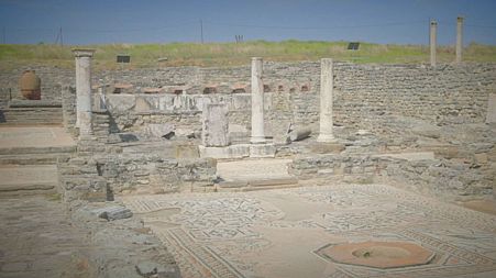 Macedonian Postcards: The archaeological site of Stobi