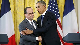 François Hollande e Barack Obama: uniti contro il terrorismo