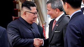 Kim Jong Un arrives in Singapore ahead of Trump summit