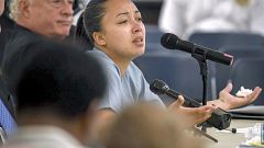Image: Cyntoia Brown appears in court during her clemency hearing at the Te