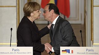 تاکید رهبران فرانسه و آلمان بر هماهنگی در جنگ با داعش