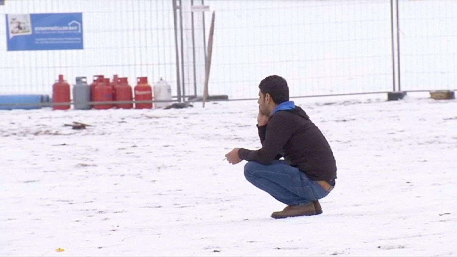 Refugees' new challenge: Europe's winter