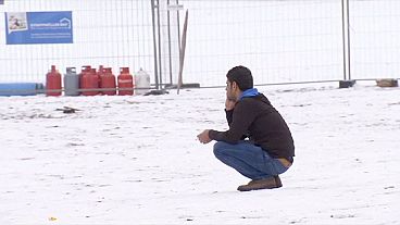 Зима в Европе - новая проблема беженцев