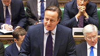 Britain's parliament debates Cameron's call to air war in Syria