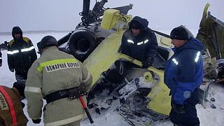 Lezuhant a Rosznyefty helikoptere Szibériában