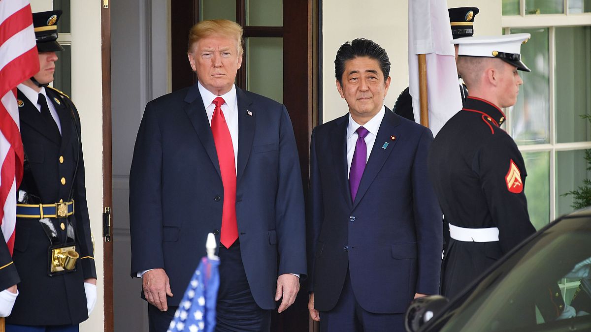 Image: Donald Trump and Shinzo Abe