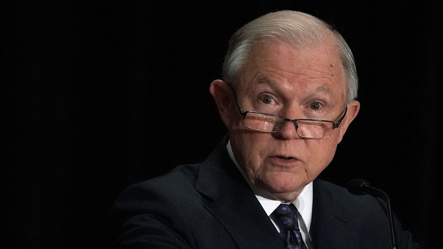 Image: Jeff Sessions Delivers Remarks At Training Conference For Immigratio