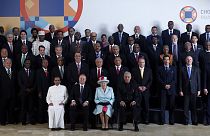 افتتاح اجلاس سران کشورهای مشترک المنافع توسط ملکه الیزابت در مالت