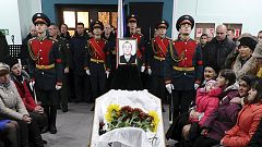 В Новочеркасске простились с морпехом, погибшим в Сирии