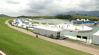 Rio's Olympic whitewater slalom course put through its paces