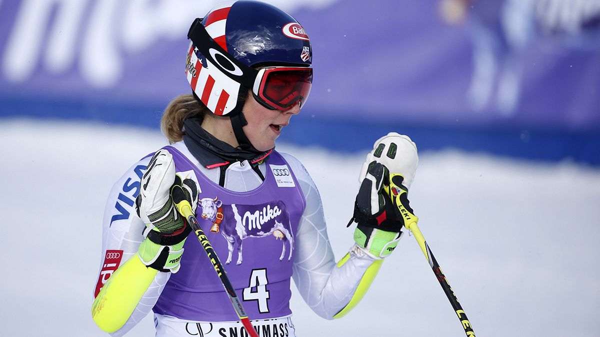 Shiffrin and Vonn wipe out as Gut seals Aspen giant slalom