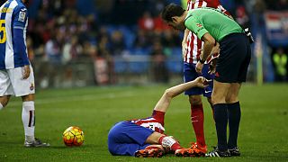 Tiago (Atlético de Madrid) foi operado com êxito e regressa a tempo do Euro'2016
