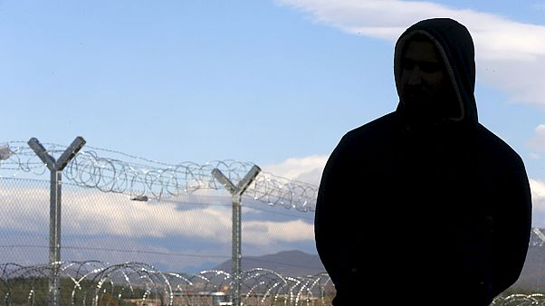 In Greece and going nowhere: The barrier blocking migrants' hopes of a new life in Western Europe In Greece and going nowhere: The barrier blocking migrants' hopes of a new life in Western Europe