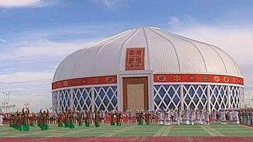 La yurta más grande de Turkmenistán