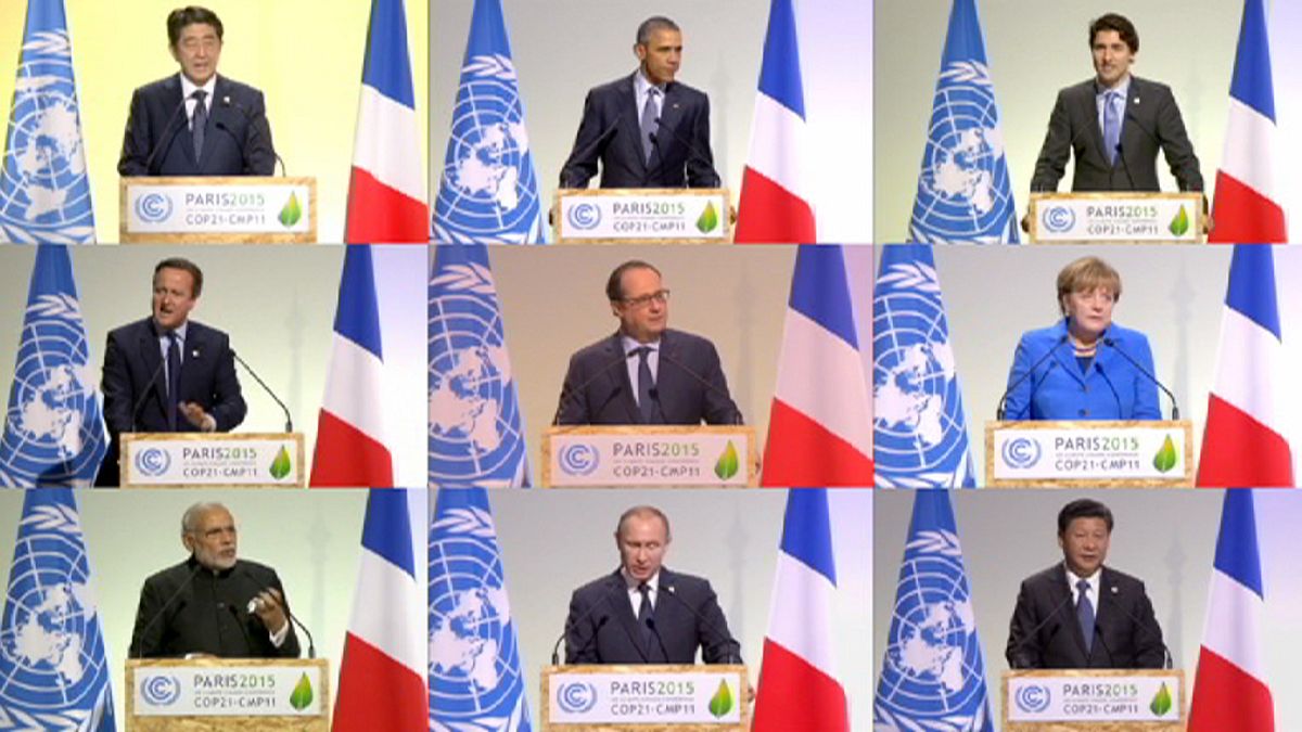 Los líderes mundiales inauguran la COP21 con declaraciones de buenas intenciones