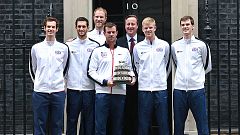 Davis-Cup-Sieger Andy Murrays Vaterfreuden
