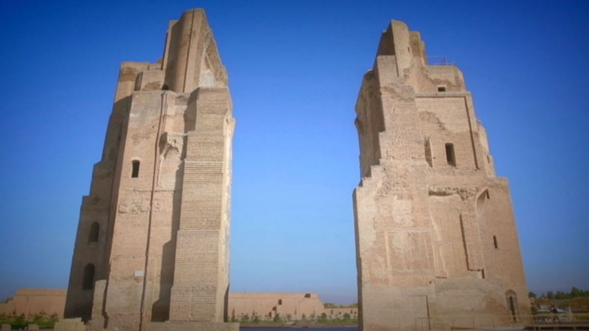 «Открытки из Узбекистана»: дворец Аксарай в Шахрисабзе