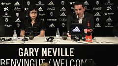 FC Valencia stellt Trainer Gary Neville vor
