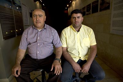 Fahad Abu El-Haj and his son Basil Abu El-Haj.