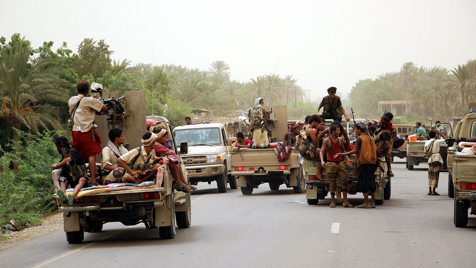 Image: Saudi-backed Yemeni forces