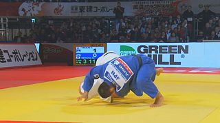 Dünya grand slam judo şampiyonası Tokya'da devam ediyor
