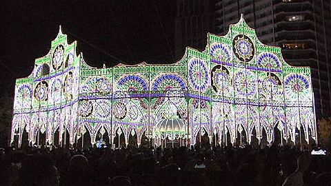 Homenaje a las víctimas del terremoto en Japón