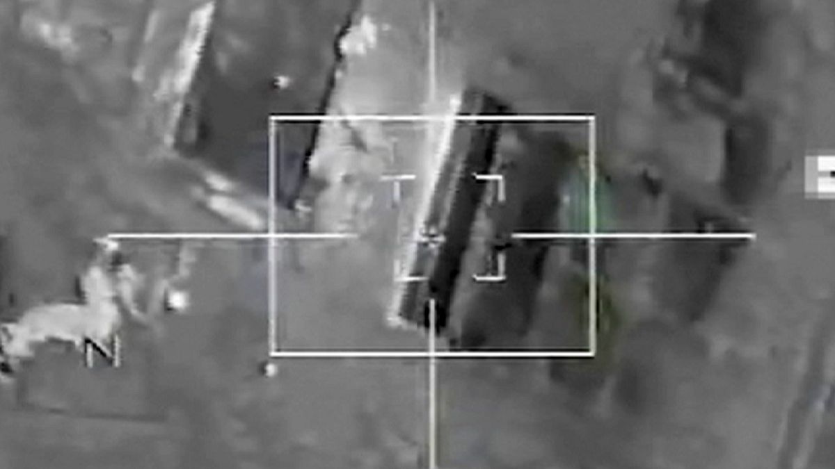 ВВС западной коалиции атаковали лагерь сирийских правительственных сил