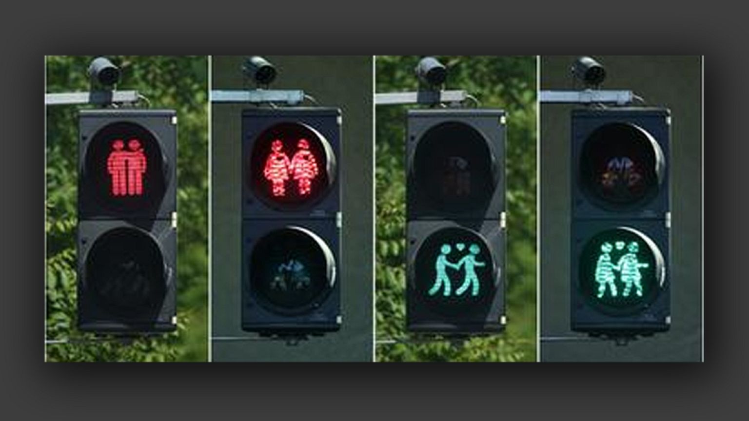"Völlig unnötig": FPÖ-Stadtrat von Linz lässt Homo-Ampeln entfernen