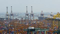 Konzentration bei Containerschiffen