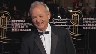 Bill Murray "arrasa" em Marraquexe