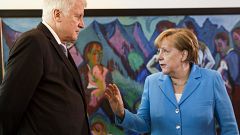 Image: Merkel and Seehofer