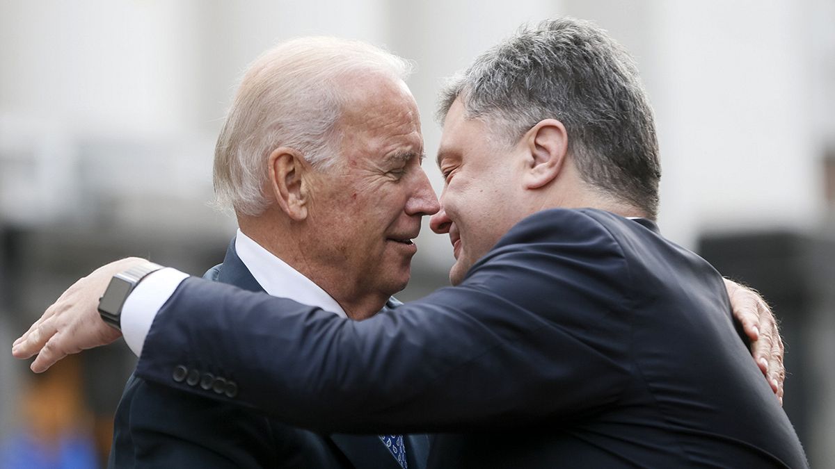 US-Vize Biden drängt in Kiew auf Reformen, verspricht 175 Mio. Euro