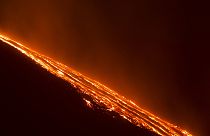 تصاویر خیره کننده از فوران فعالترین آتشفشان جهان