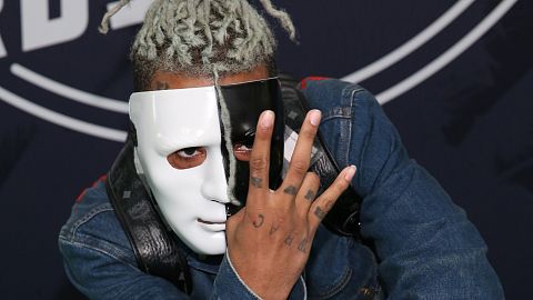 Image: Rapper XXXTentacion attends the BET Hip Hop Awards 2017