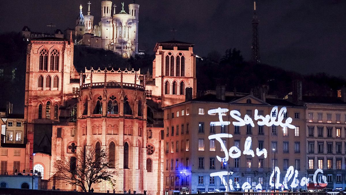 Lyon's festival of lights remembers Paris victims