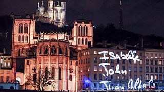 Lyon's festival of lights remembers Paris victims